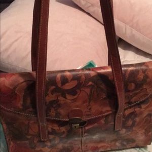 Patricia Nash /floral/ Italian /embossed